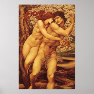 Poster Arbre du Pardon, Sir Edward Coley Burne-Jones