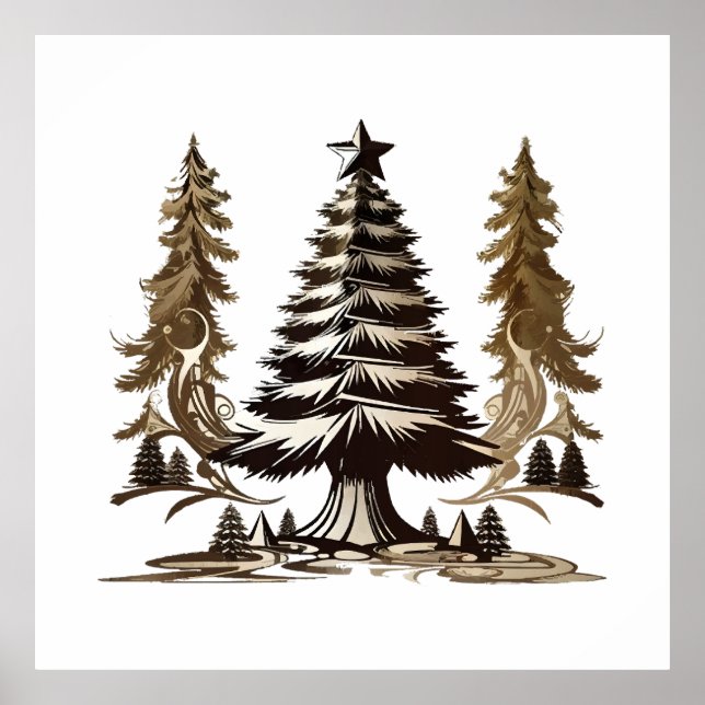Poster Arbre Magique (Devant)