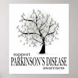 Poster Arbre maladie de Parkinson
