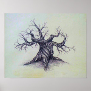 Poster Arbre narquois
