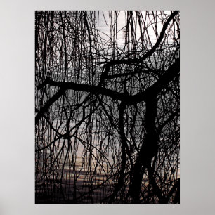 POSTER ARBRE SAUVAGE D'HIVER