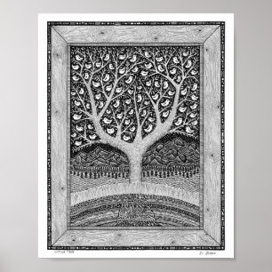 Poster Arbre se reposant