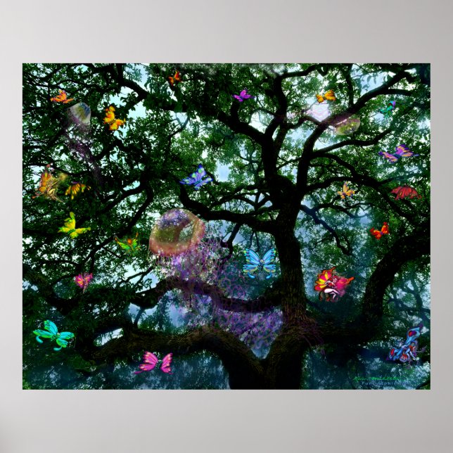 Poster Arbre Spiritueux (Devant)