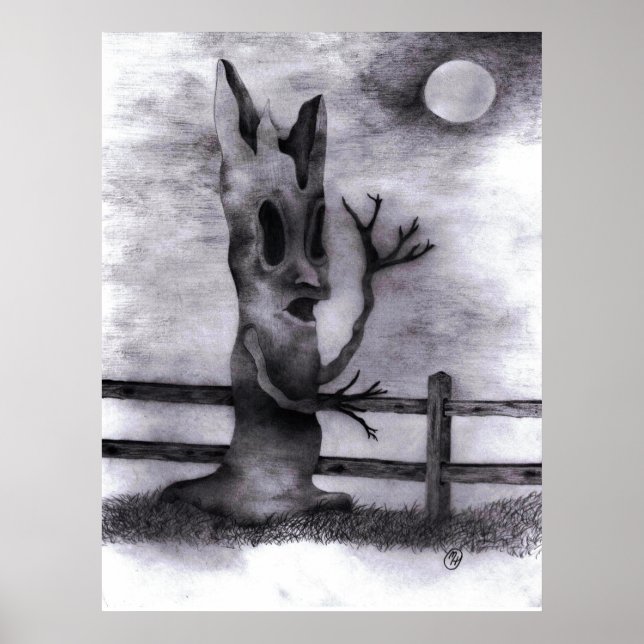 Poster "Arbre Spook" (Devant)