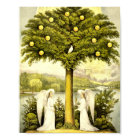 Arbre vintage de vie Illustration chrétienne 1892