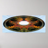 Arbres d'automne Art photo Abstrait