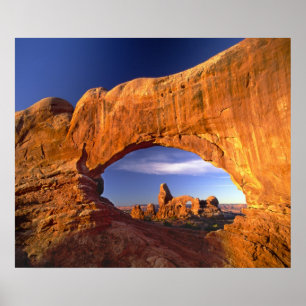 Poster Arc de tourelle, Parc national des Arches, Utah, É
