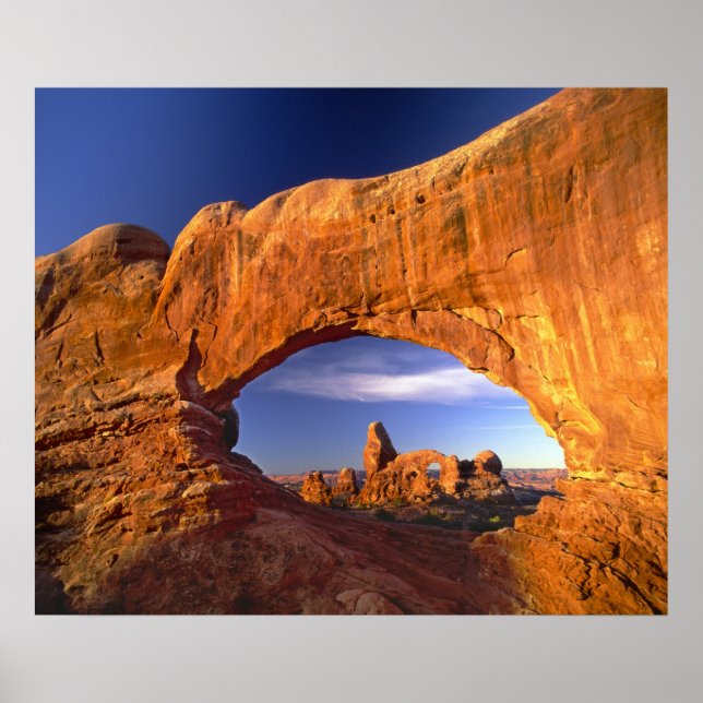 Poster Arc de tourelle, Parc national des Arches, Utah, É (Devant)