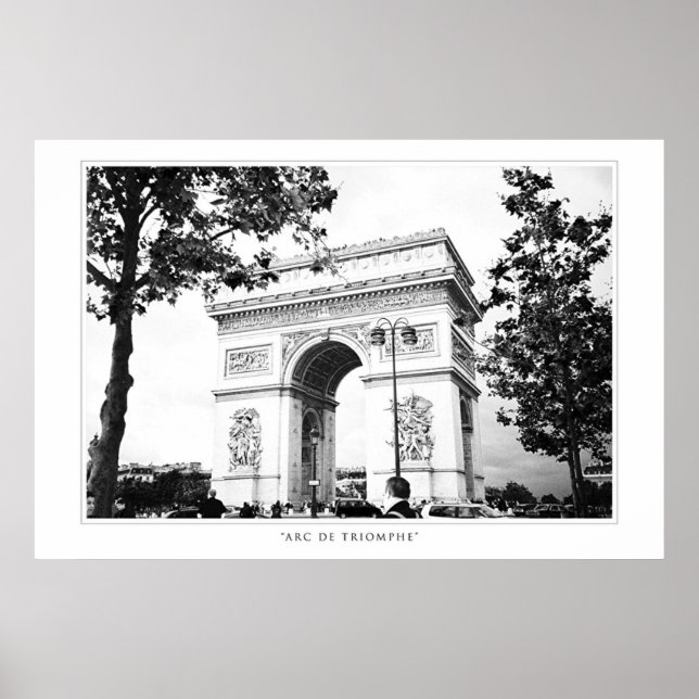 Poster Arc de Triomphe Imprimer (Devant)