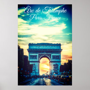 Poster Arc de Triomphe vif
