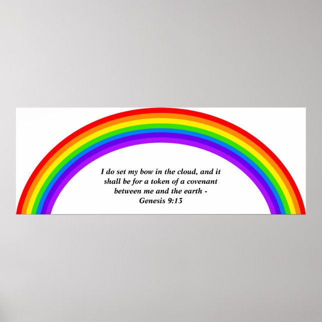 Poster Arc en ciel, (Devant)