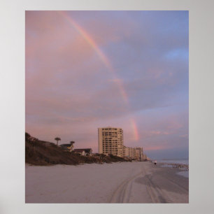 Poster Arc en ciel à Daytona Beach Imprimer