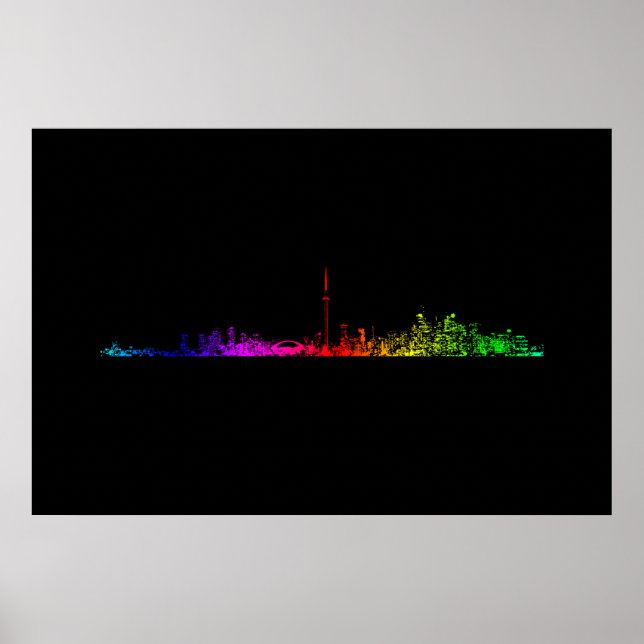 Poster Arc-en-ciel de Toronto (Devant)