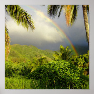 Poster Arc-en-ciel-Hakipuu