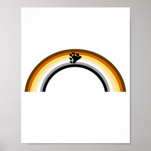 Poster Arc-en-ciel Ours