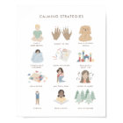 Arc en ciel Stratégies de calme Décor de classe