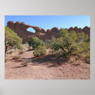 Poster Arc Skyline dans le parc national des Arches