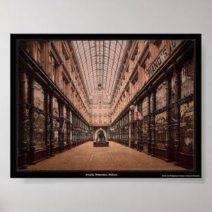 Poster Arcade, Rotterdam, Hollande
