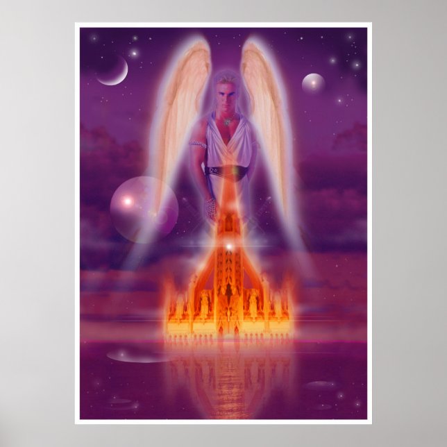 Poster Archangel Michael (Devant)