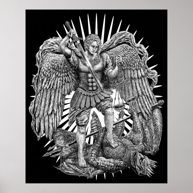 Poster Archangel Michael (Devant)