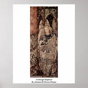 Poster Archangel Raphael Par Antonio Di Puccio Pisano