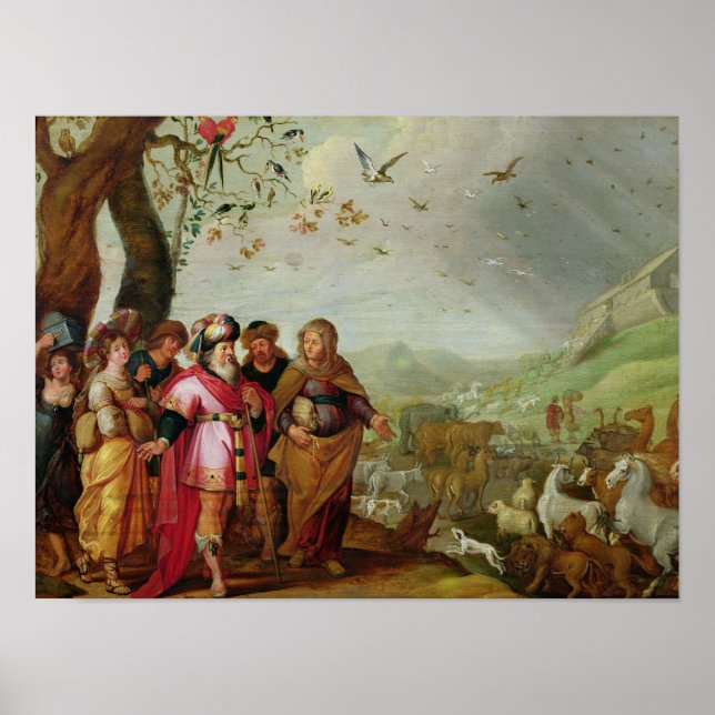 Poster Arche de Noé (Devant)