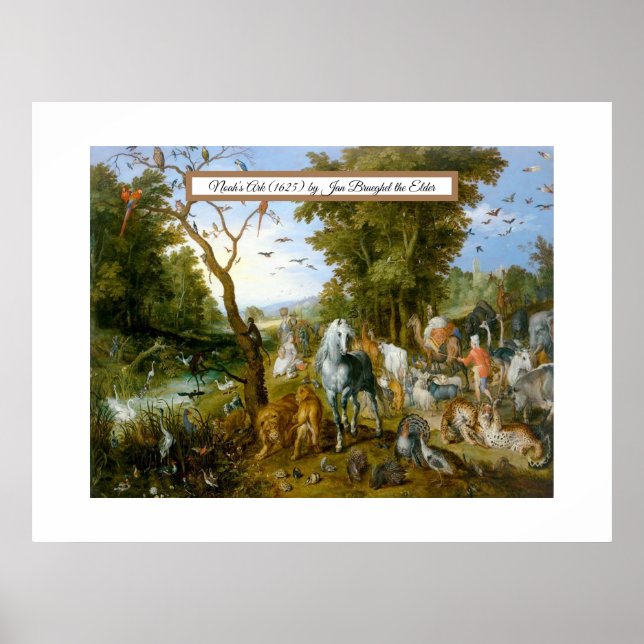 Poster Arche de Noé (Devant)