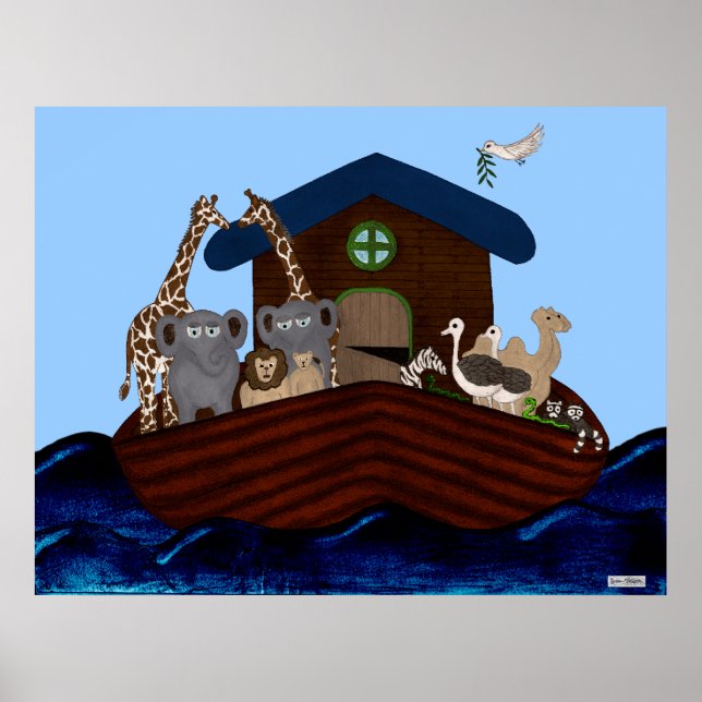 Poster Arche de Noé (Devant)