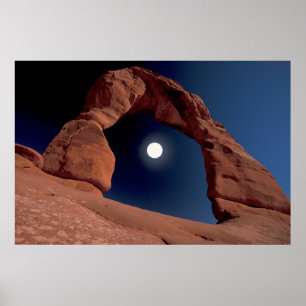 Poster Arche délicate   Arches National Park Utah