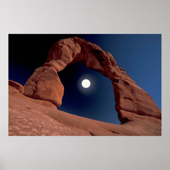 Poster Arche délicate | Arches National Park Utah (Devant)