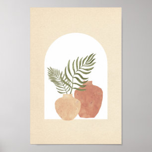 Poster Arche et plante
