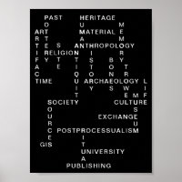 Archeologie et anthropologie mots croisés