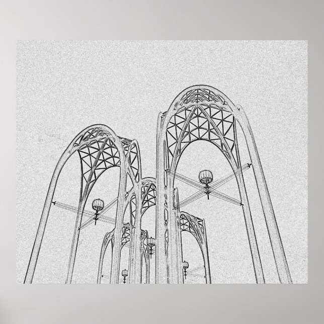 Poster Arches (Devant)