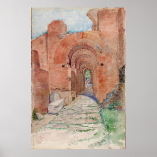 Poster Arches du Palais de Néron (1933) Cass Gilbert