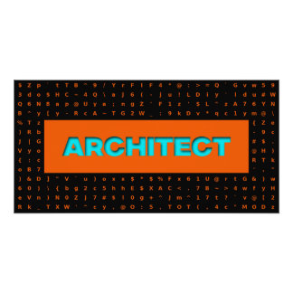 Poster Architecte
