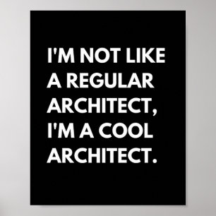 Poster Architectes Et Ingénieurs Drôle Travail Dit