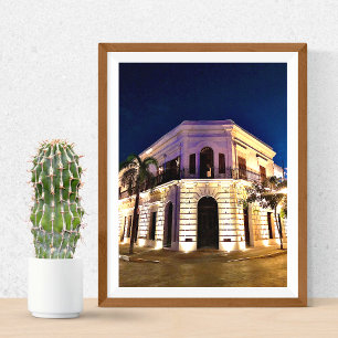 Poster Architecture coloniale du Vieux-Mexique