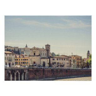 Poster Architecture de Vérone, Italie
