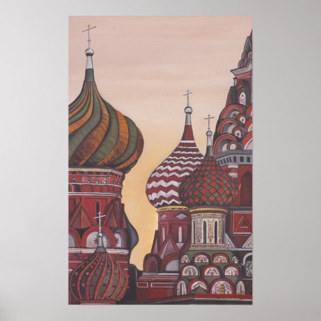 Poster Architecture russe (Devant)