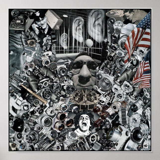 Poster Archival "Le cauchemar de la paranoïa" (Devant)