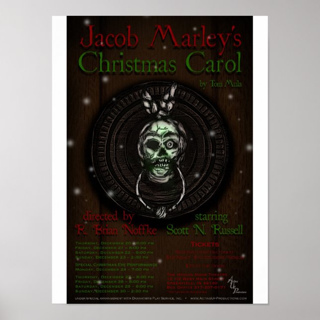 Poster Archives de Noël de Jacob Marley Afficher l'affich (Devant)