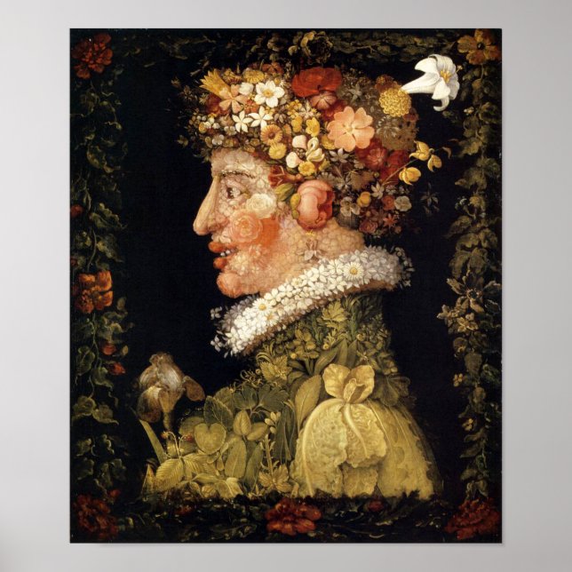 Poster Arcimboldo Spring (Devant)