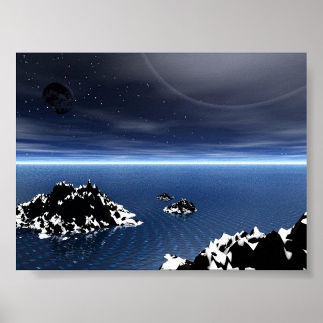 Poster Arctique stérile (Devant)