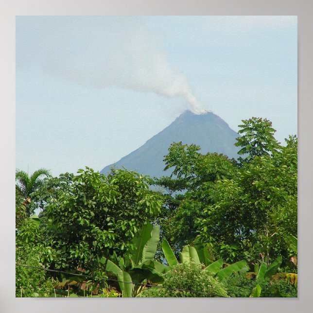 Poster Arenal, Costa Rica (Devant)