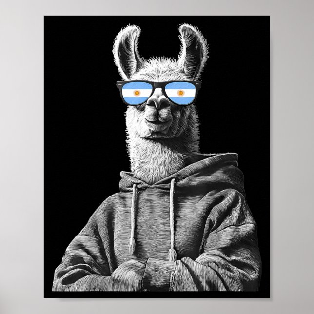 Poster Argentina Pride Argentinian Flag  (Devant)