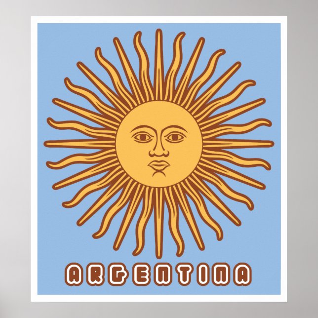 Poster Argentine (Devant)