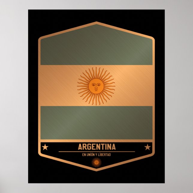 Poster Argentine (Devant)