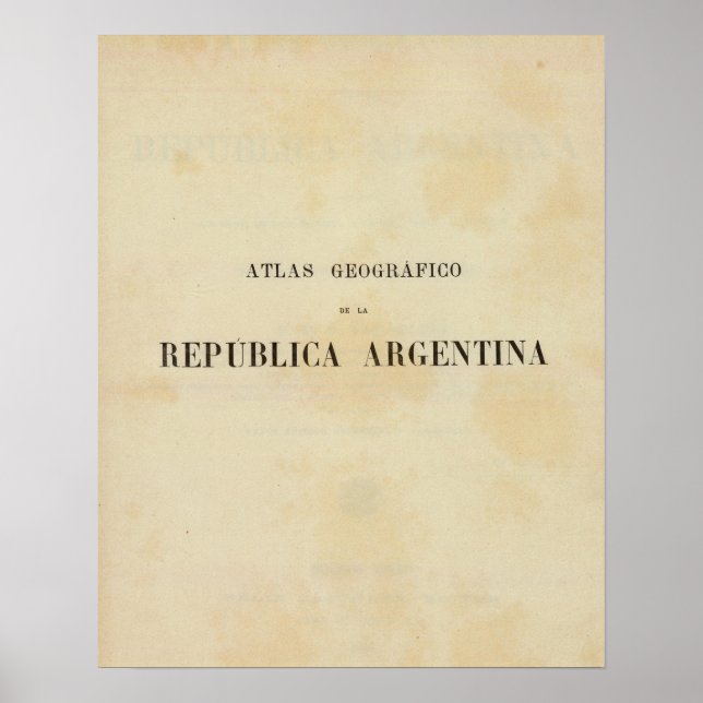 Poster Argentine 2 (Devant)