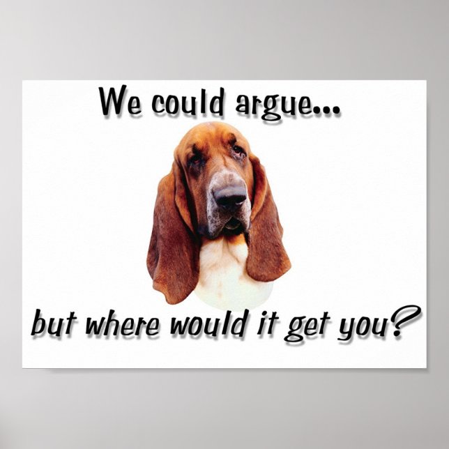 Poster Argument Basset (Devant)