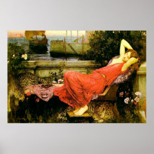 Poster Ariadne (1898)~ Toile d'art